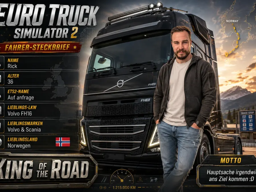 ETS2 - Gamer Steckbrief