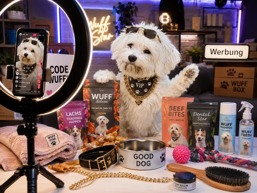 Euer Hund als Influencer :D
