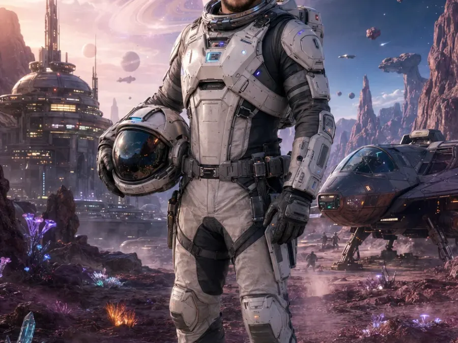 Als Astronaut auf einem fremden Planeten 🚀