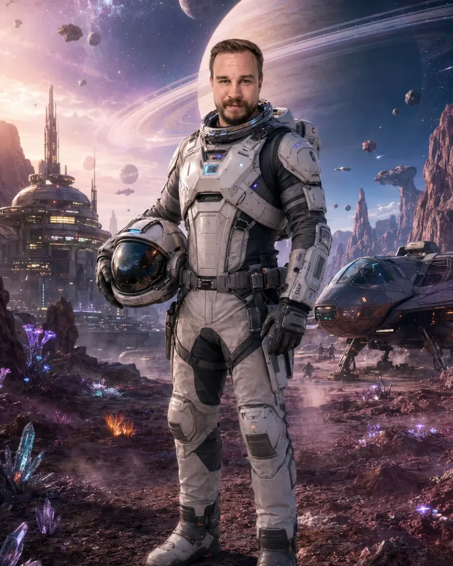 Als Astronaut auf einem fremden Planeten 🚀