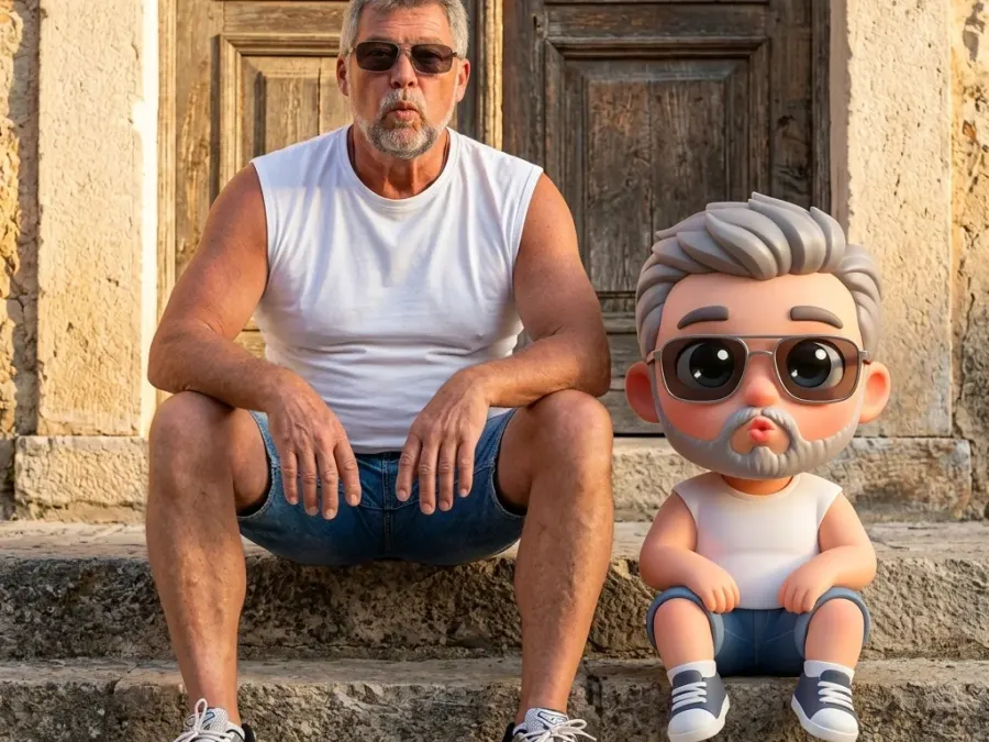 Miniatur Mann