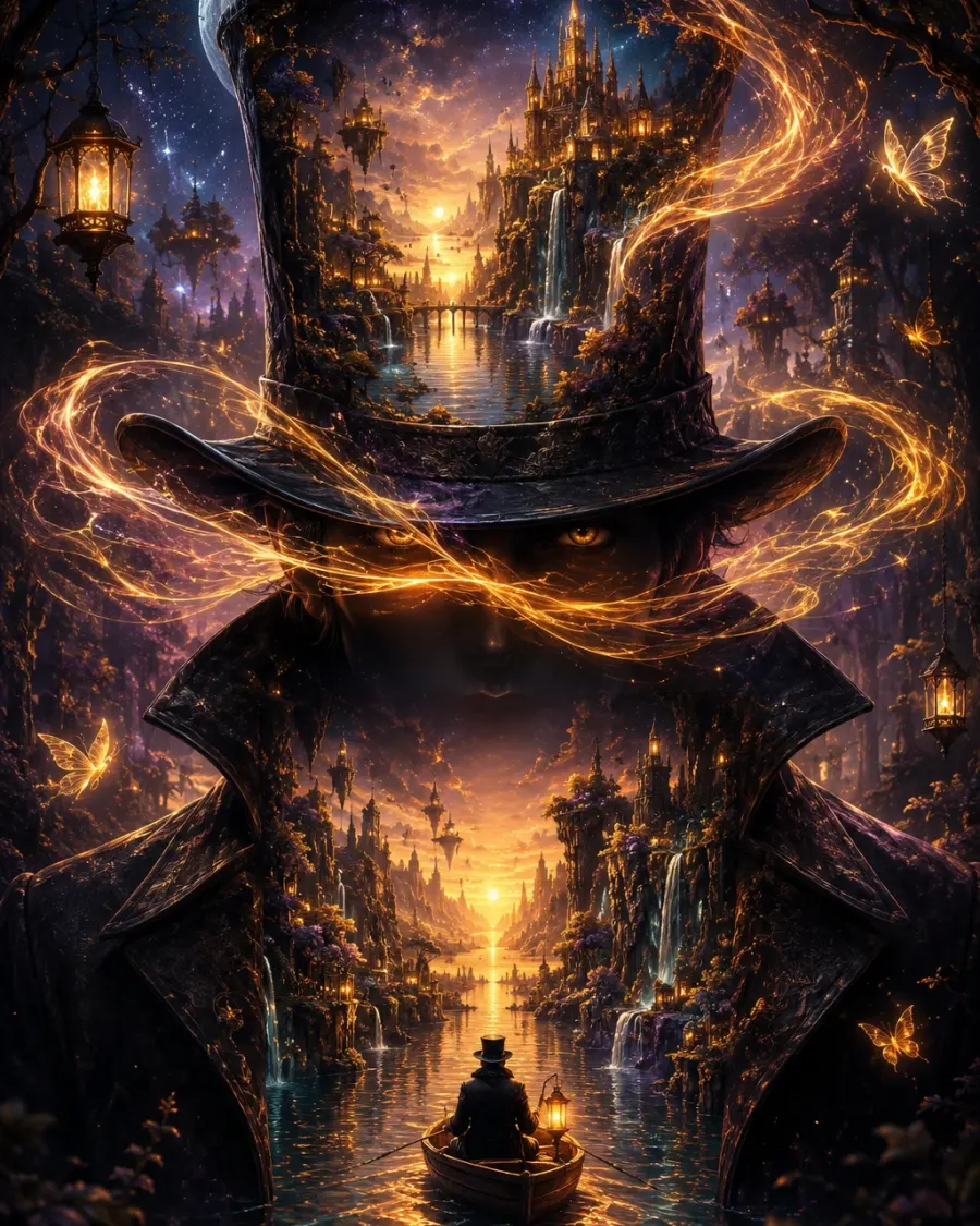 🎩✨„Der Wanderer zwischen zwei Welten“