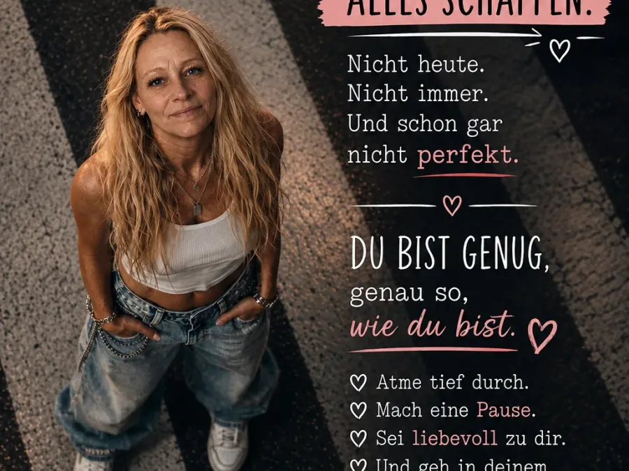 Vergiss nie: Du bist genug!
