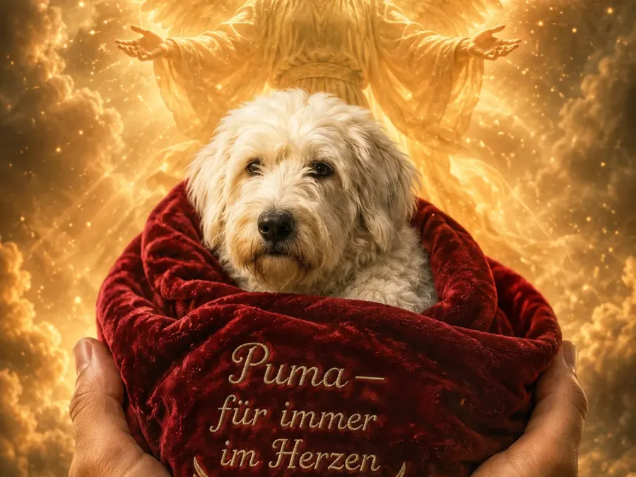 Ein Engel - Getragen auf Händen