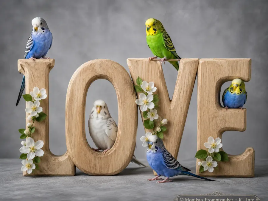 Love Wellensittiche