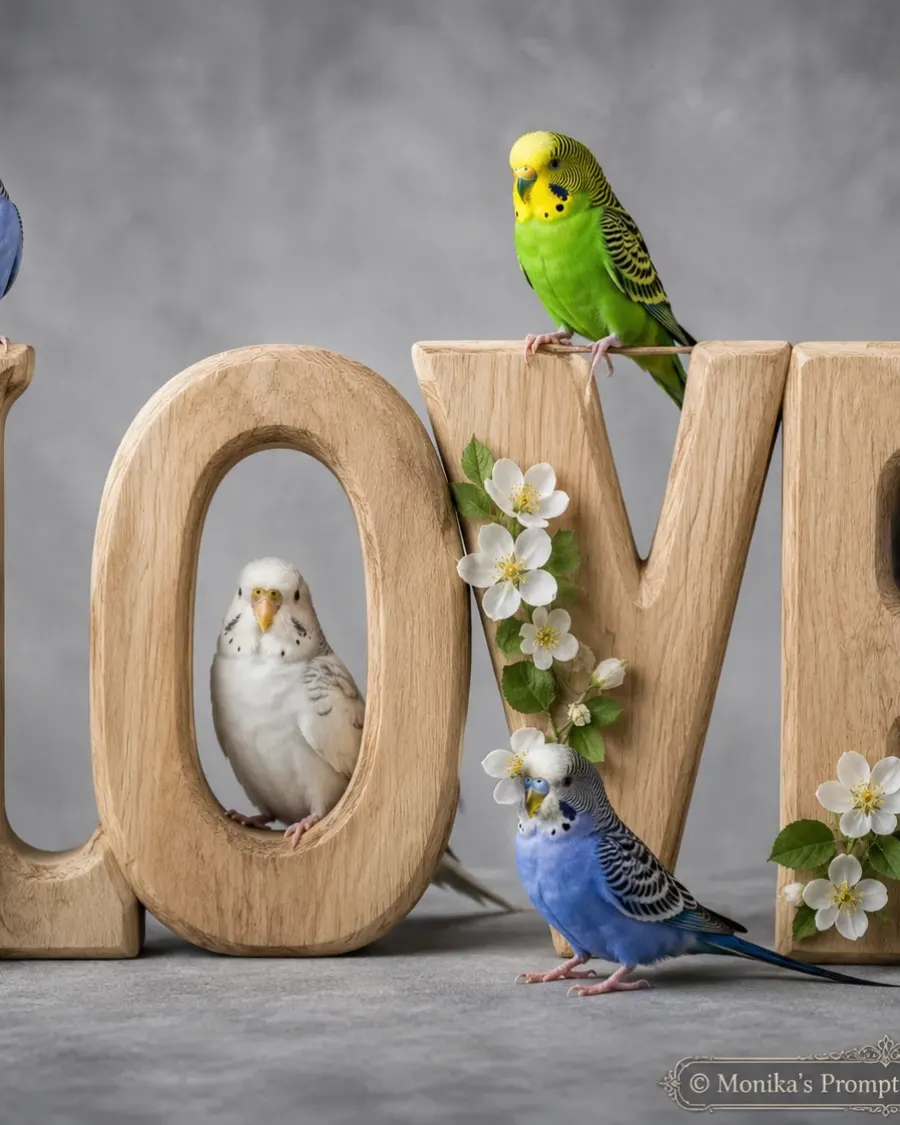 Love Wellensittiche