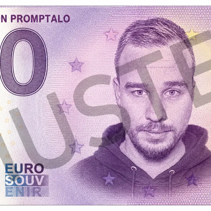 0€ Souvenir-Schein