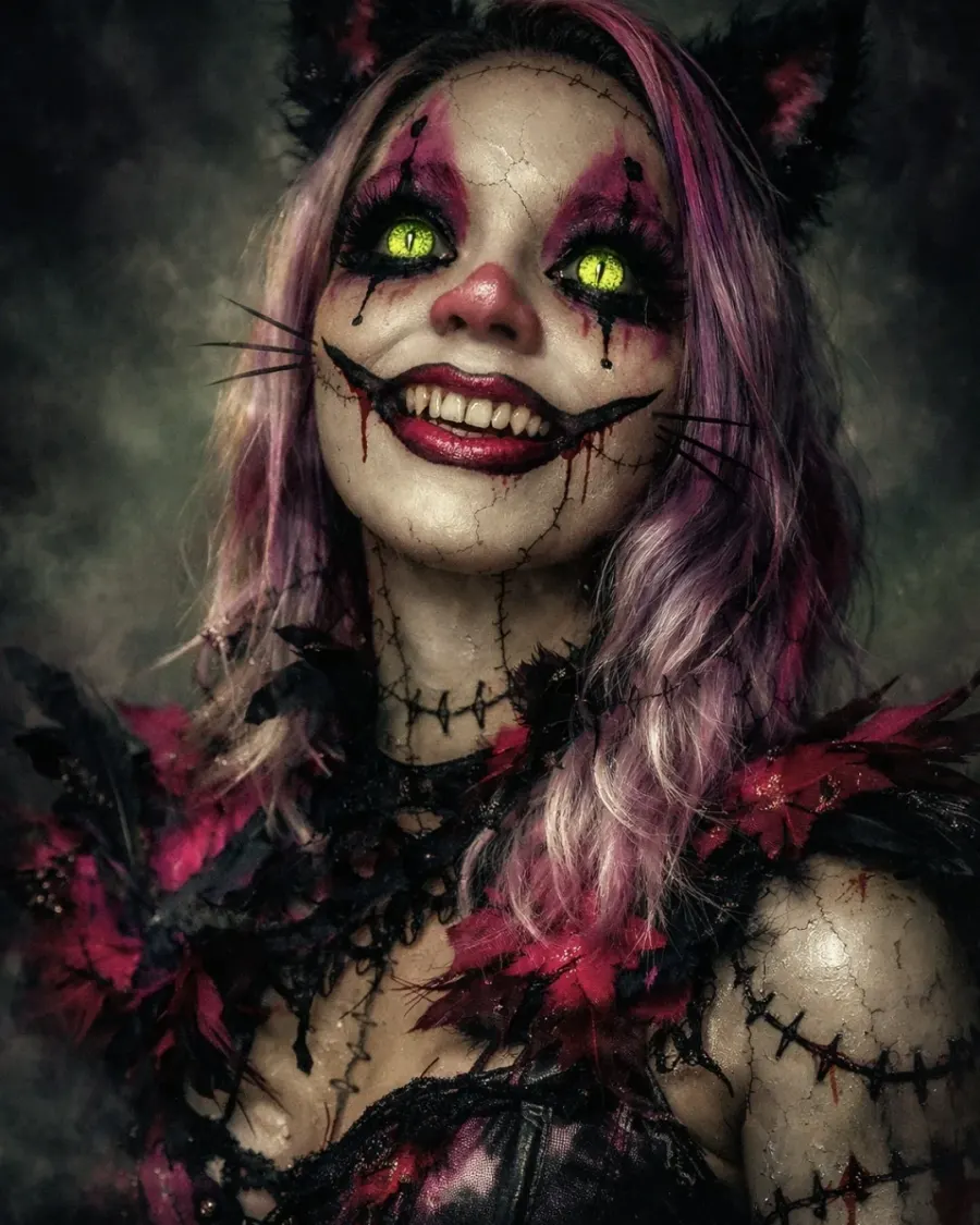 Dark Fantasy Horror Cat