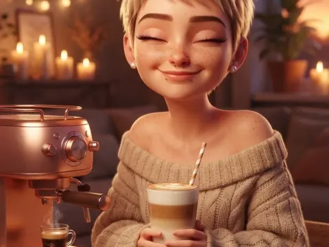 3D Pixie Figur