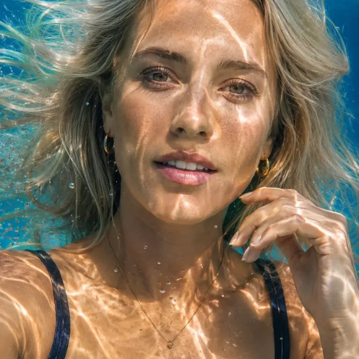 Aquatic Beauty Portrait