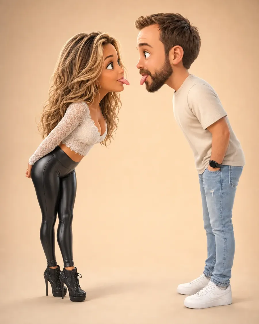 Freches Chibi-Couple