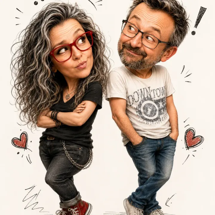 Mischung aus Chipi Karikatur Universal Person und oder Tier