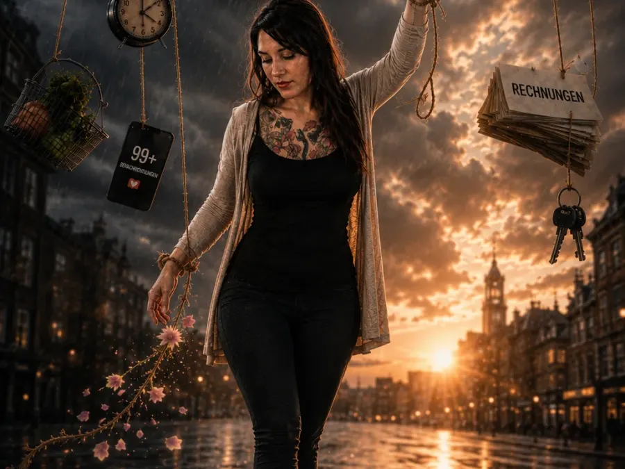 Zwischen Terminen, Verantwortung und Erwartungen versuche ich, mich selbst nicht zu verlieren. 💖🪢