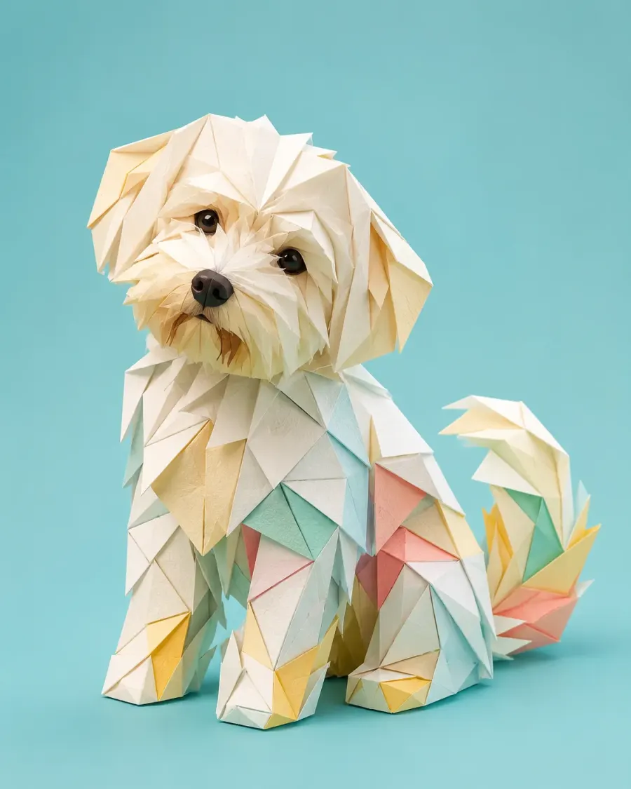 Euer Liebling als Origami