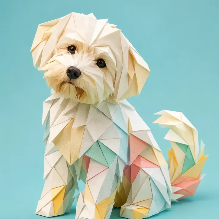 Euer Liebling als Origami