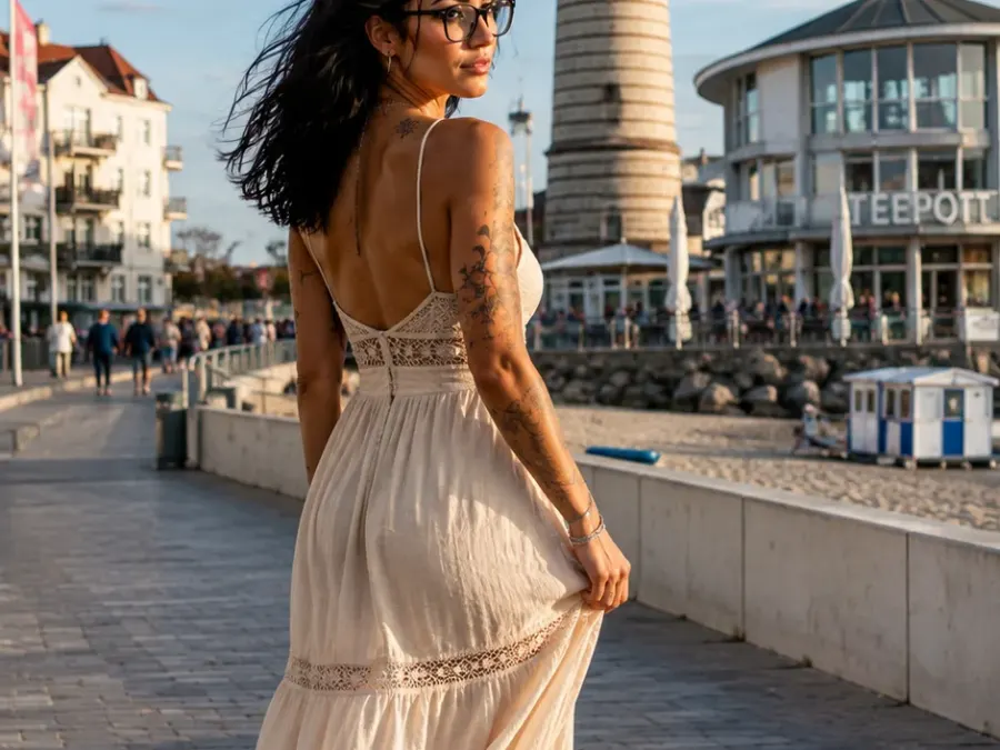 Sommertag am Warnemünder Leuchtturm 🌊☀️