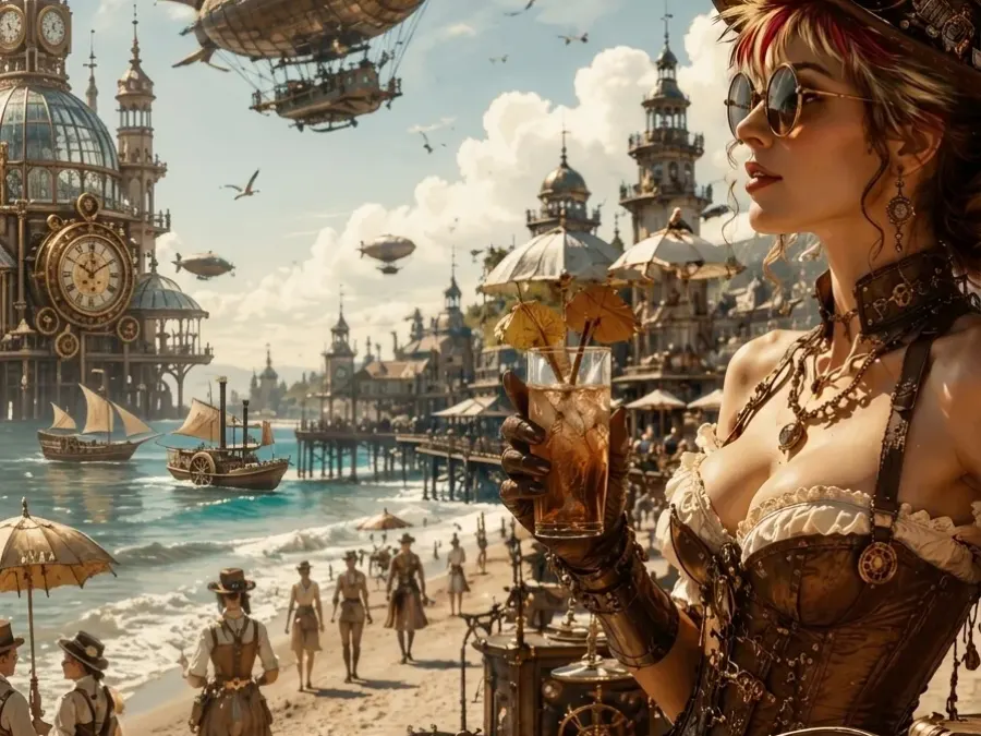 Steampunk Lady