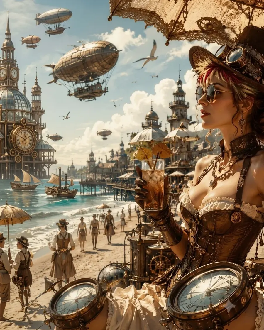 Steampunk Lady
