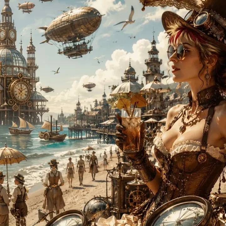 Steampunk Lady