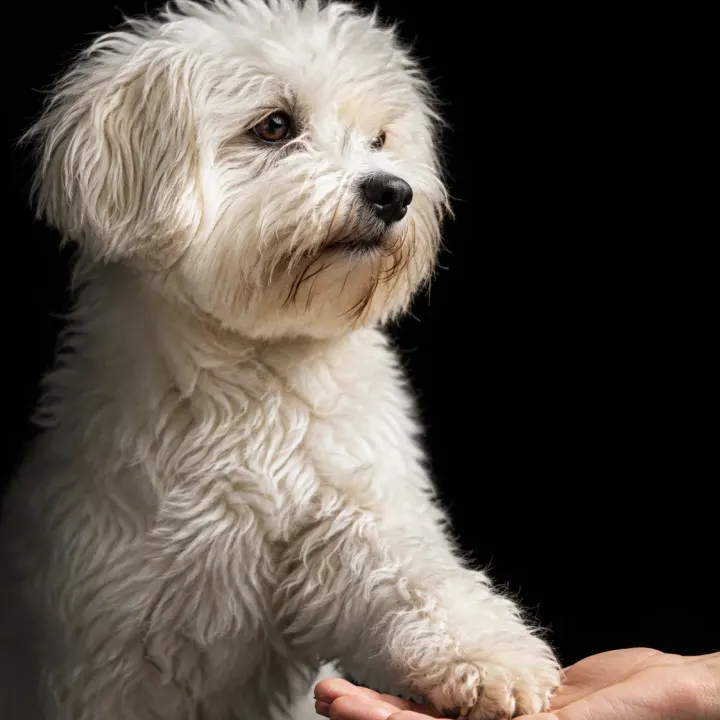 🐾 Pfote in Hand – Ein Moment voller Vertrauen