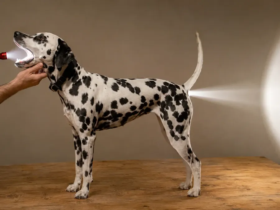 Der Durchleuchtete-Hund