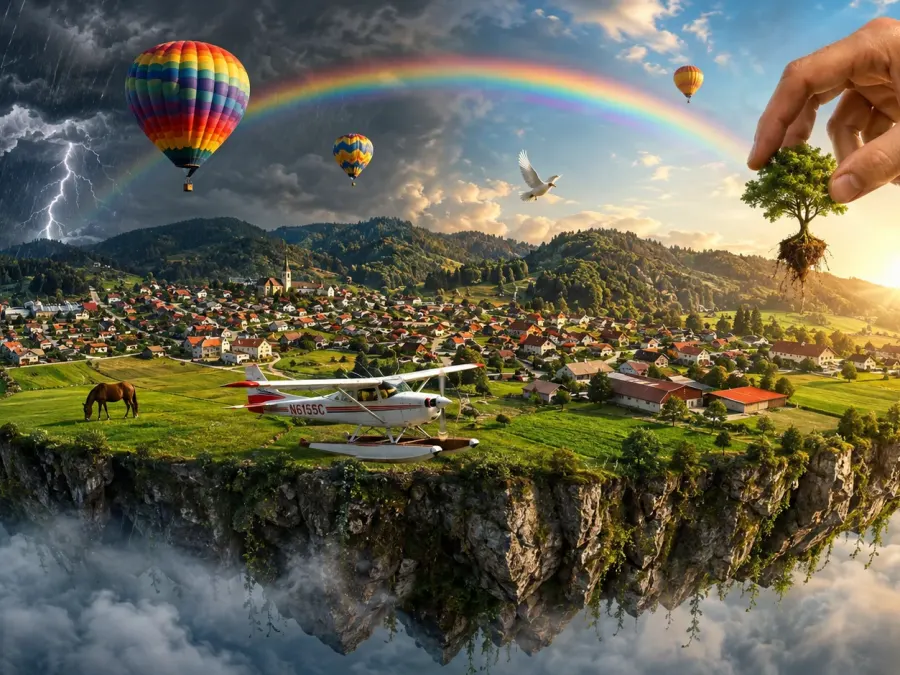 Himmel, Erde und ein Hauch von Magie