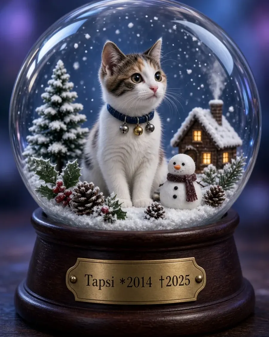 Zum 1. Todestag meiner Herzkatze Tapsi