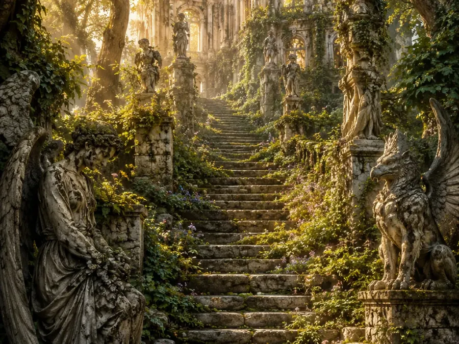 Die Treppe der vergangenen Zeit