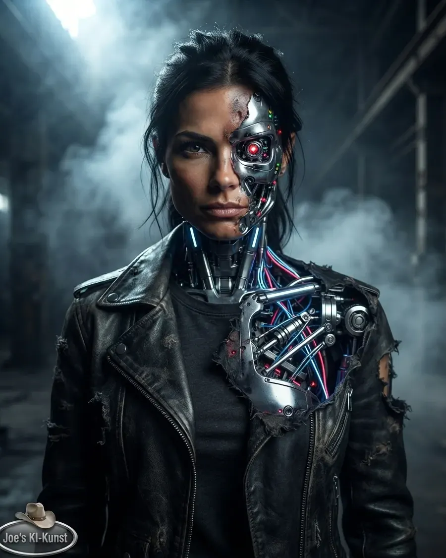 Cyborg Porträt