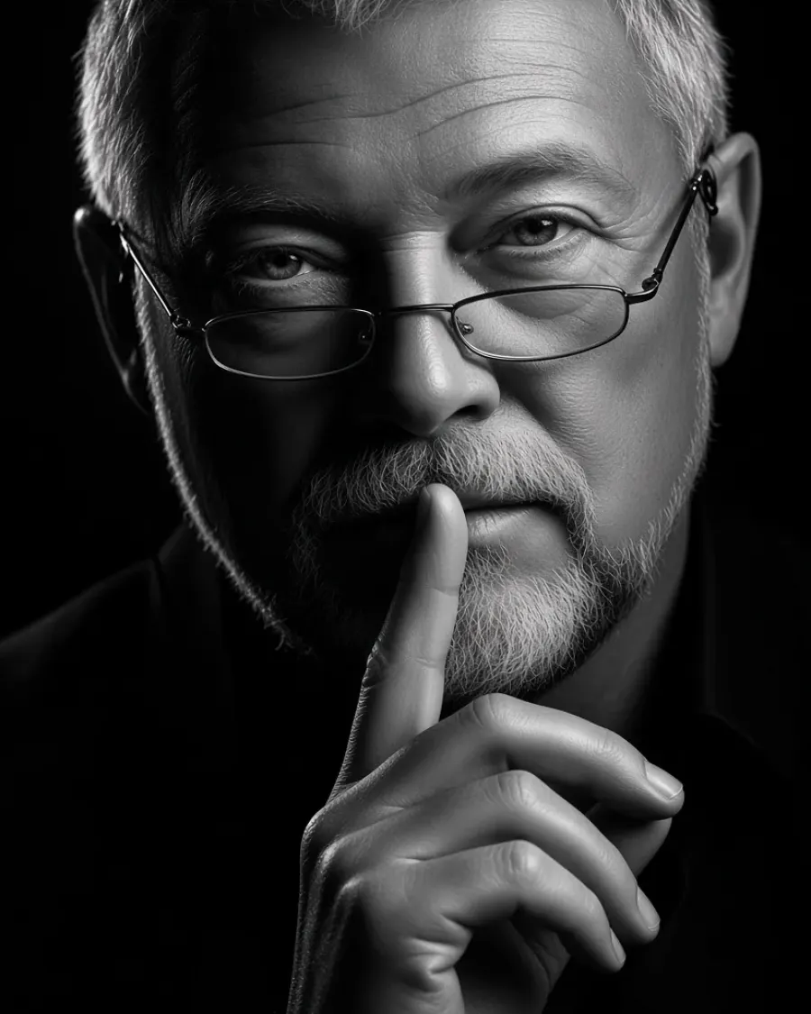schwarz weiß Portrait