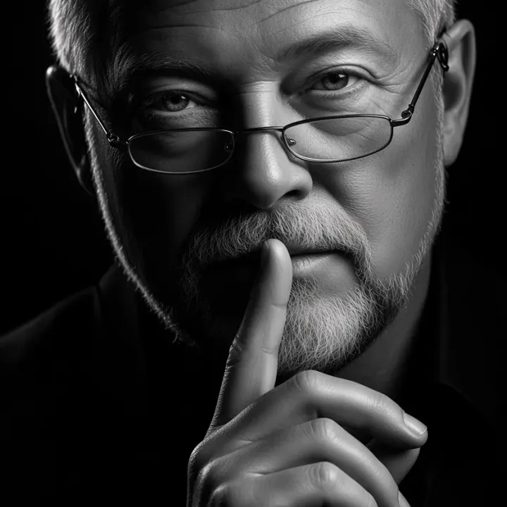 schwarz weiß Portrait