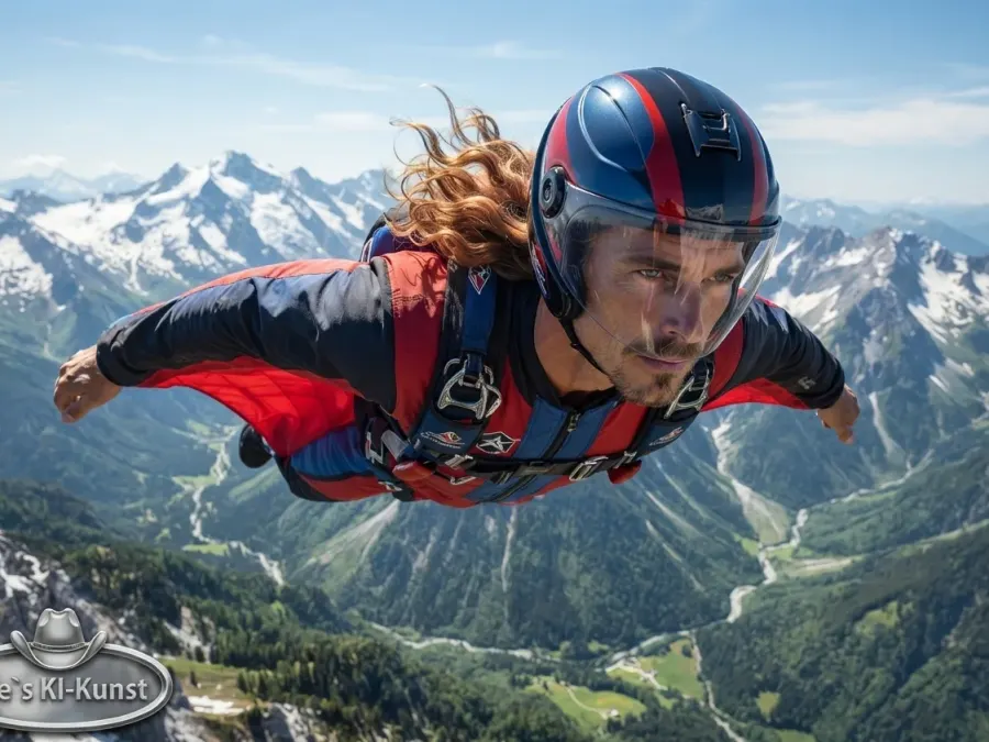 Wingsuit-Flying