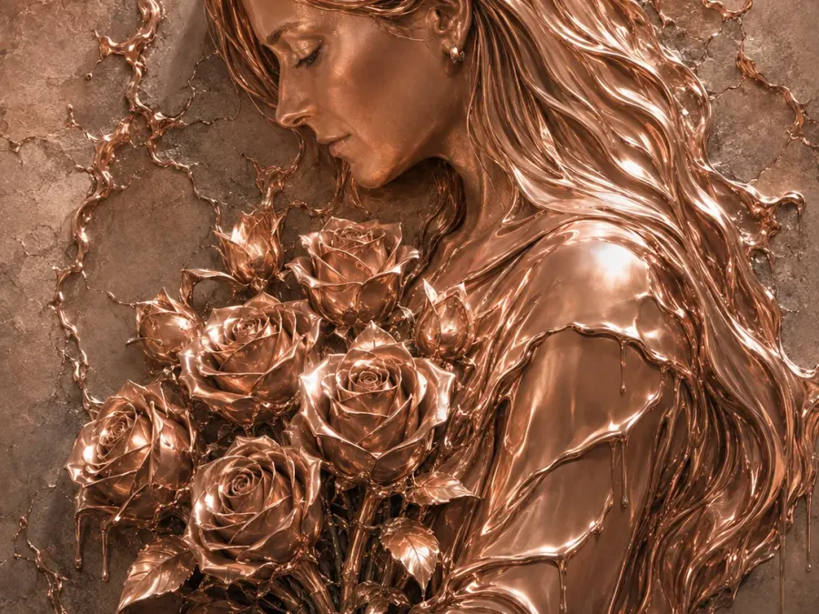 ROSÉGOLD-RELIEF