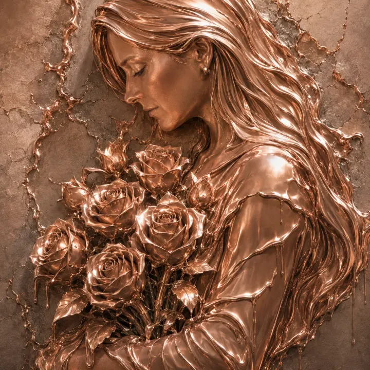 ROSÉGOLD-RELIEF