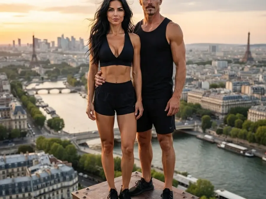 Über den Dächern von Paris