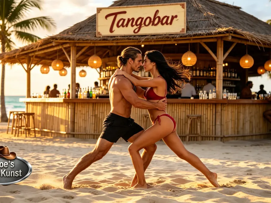 Tango am Strand