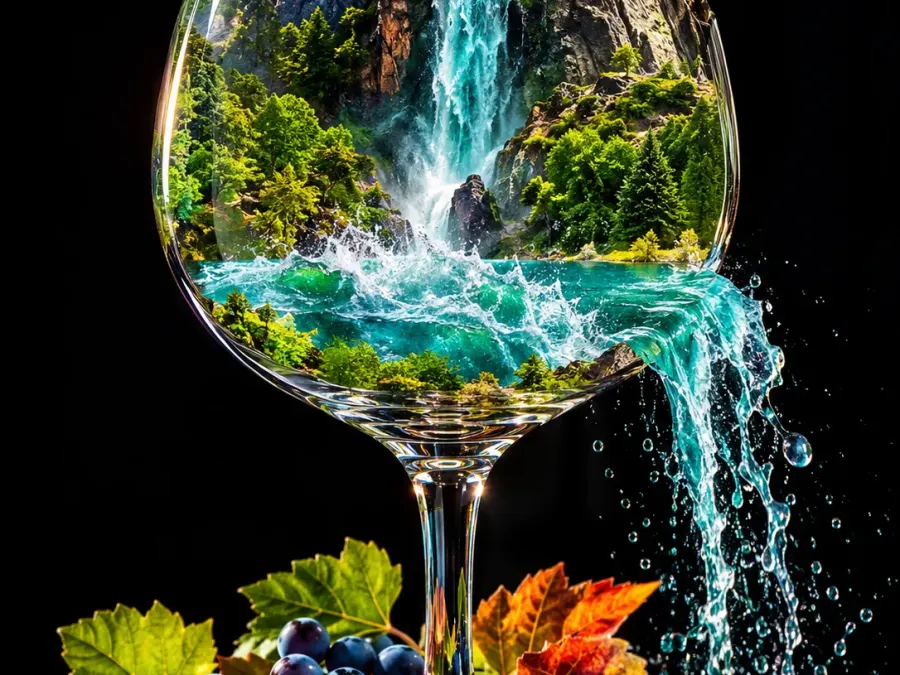 Wasser und Wein