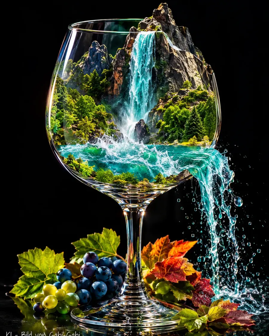 Wasser und Wein