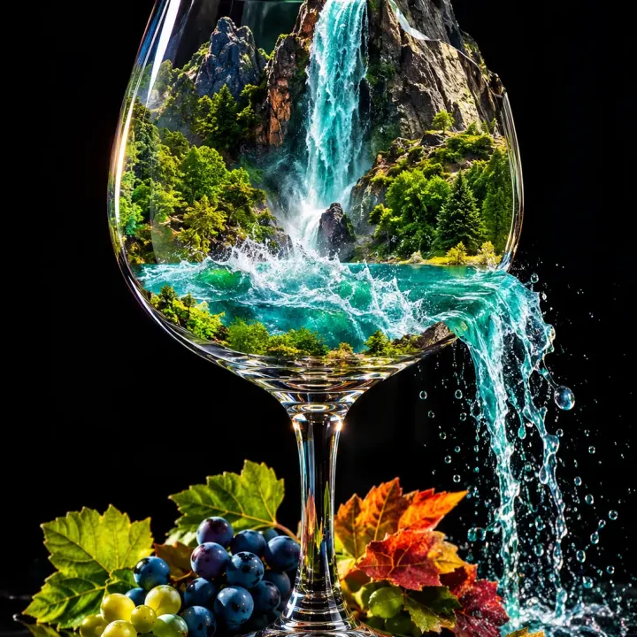 Wasser und Wein