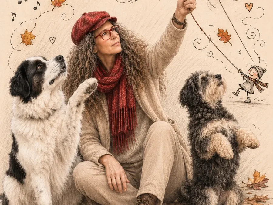 Herbststimmung mit Doddles und Kritzeleien
