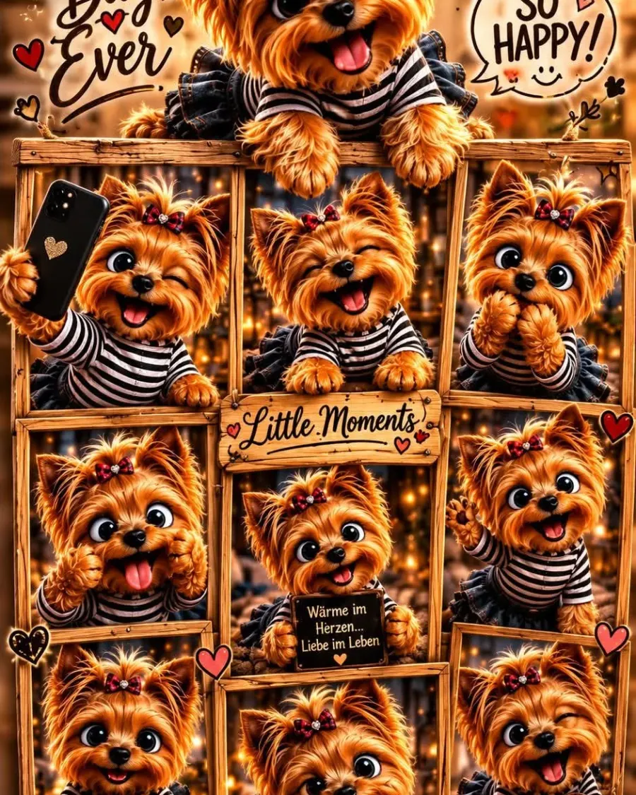 Universeller Kleine Momente, großes Glück“ ❤️🐶