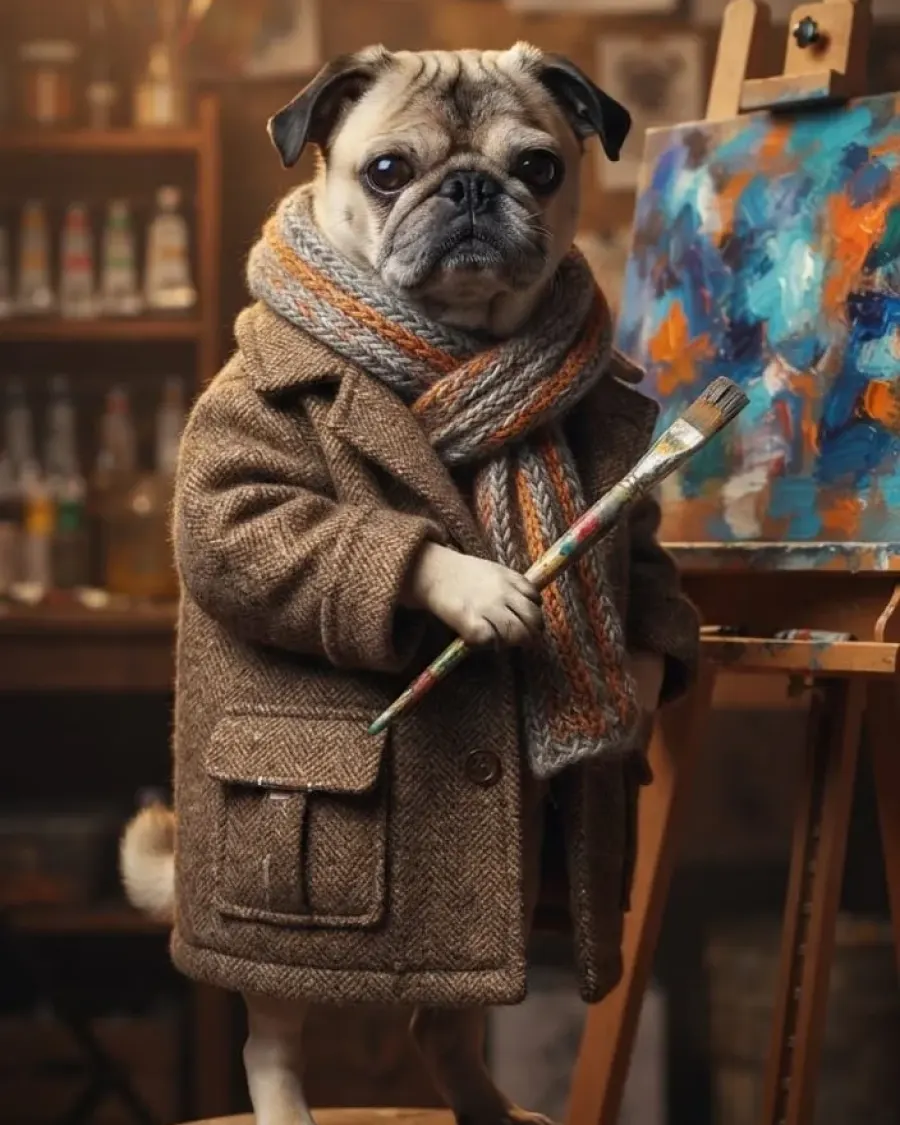 Der Mops-Meister und sein Meisterwerk