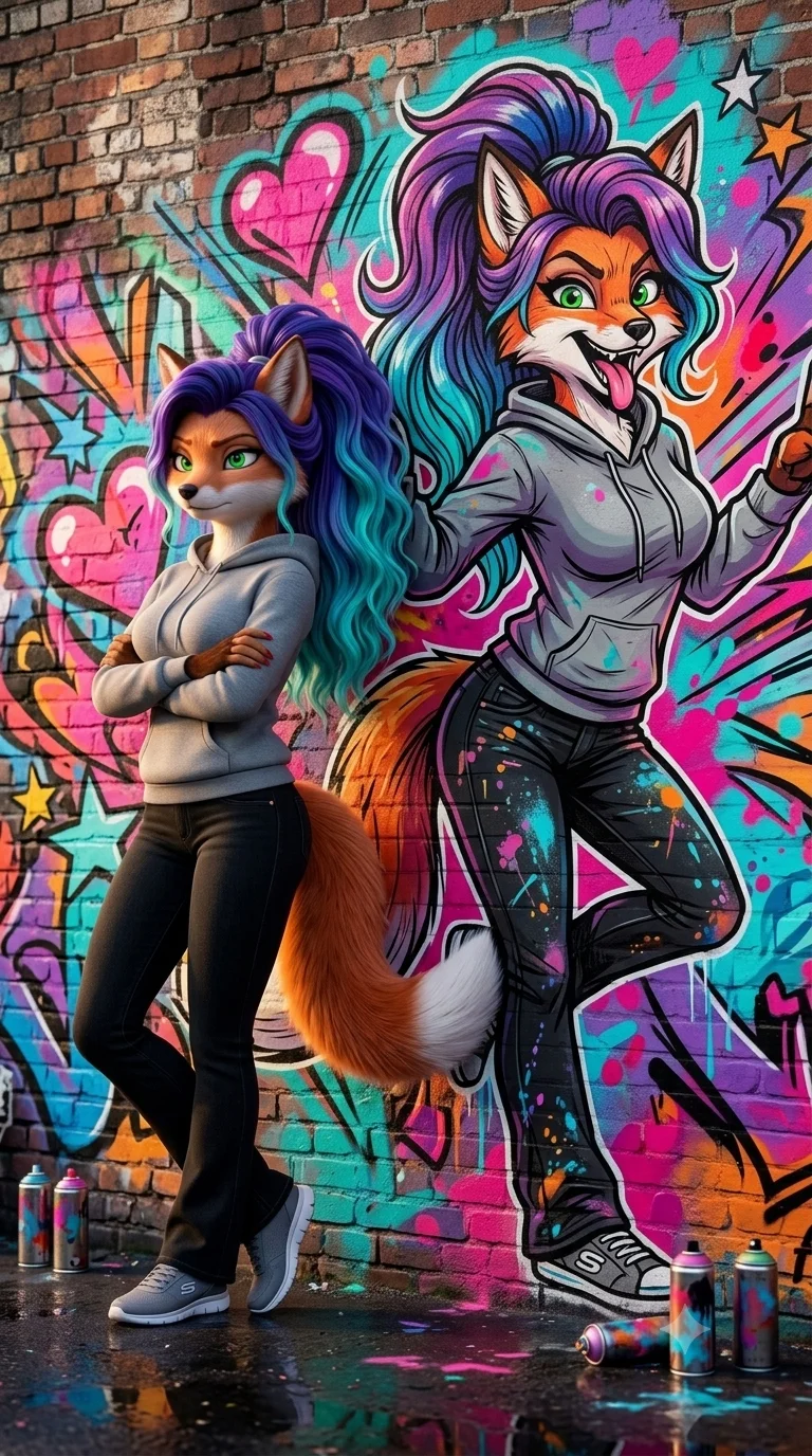KI-Ergebnis von @KI_FoxyLady